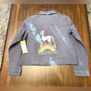 365 Kids Magical Unicorn Kids Jacket - Purple